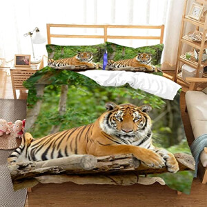 Housse de couette Tigre couleur 200x200 cm
