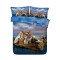 Housse de couette Tigre aigle 140x200 cm 160x200 cm 200x200 cm 220x240 cm - miniature