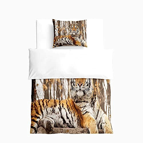 Housse de couette Tigre forêt 100x135 cm variant 0 