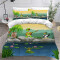 Housse de couette Tortue couleur 140x200 cm - miniature