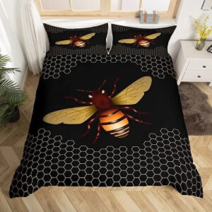 Housse de couette Abeille mignonne 220x240 cm
