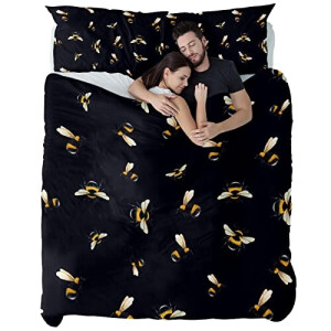 Housse de couette Abeille multicolore 135x200 cm