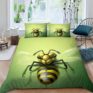 Housse de couette Abeille couleur 220x240 cm