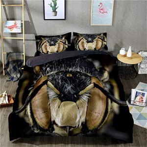 Housse de couette Abeille hui 135x200 cm 200x200 cm 220x240 cm