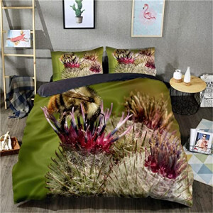 Housse de couette Abeille hui 135x200 cm 200x200 cm 220x240 cm