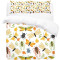 Housse de couette Cigale multicolore 140x200 cm 200x200 cm - miniature