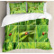 Housse de couette Coccinelle vert rouge 220x220 cm - miniature