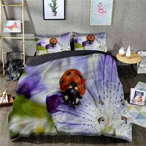 Housse de couette Coccinelle hui 135x200 cm 200x200 cm 220x240 cm
