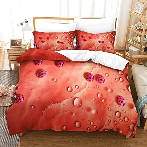 Housse de couette Coccinelle style- 200x200 cm