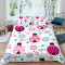 Housse de couette Coccinelle couleur 140x200 cm 200x200 cm 220x240 cm 240x260 cm - miniature variant 1