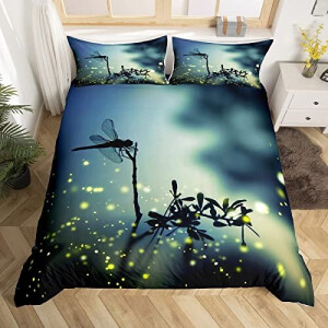 Housse de couette Libellule luciole 240x260 cm