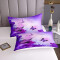 Housse de couette Papillon motif violet 140x200 cm - miniature variant 1