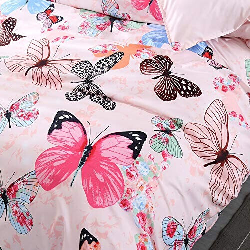 Housse de couette Papillon 140x200 cm variant 0 