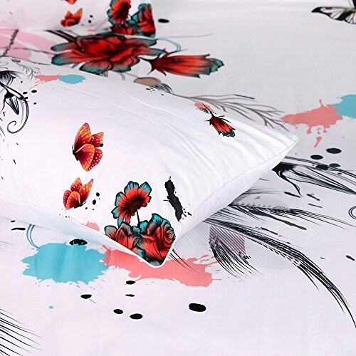 Housse de couette Papillon multicolore 220x240 cm variant 1 