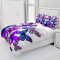 Housse de couette Papillon violet 90x190 cm 140x200 cm 200x200 cm 220x240 cm 240x260 cm - miniature variant 2