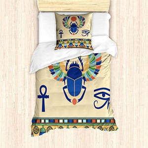 Housse de couette Scarabée multicolore 135x200 cm