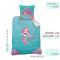 Housse de couette Sirène multicolore 135x200 cm - miniature variant 1