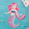 Housse de couette Sirène multicolore 135x200 cm - miniature variant 6