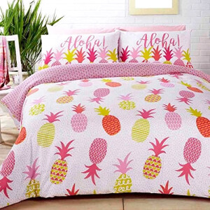 Housse de couette Ananas multicolore 200x200 cm