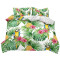 Housse de couette Ananas perroquet toucan 220x240 cm - miniature