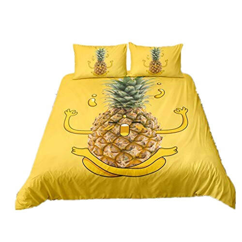 Housse de couette Ananas style