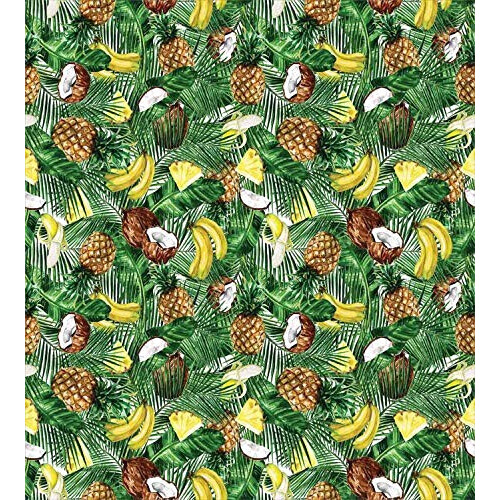 Housse de couette Ananas chameau vert 220x230 cm variant 0 