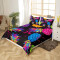 Housse de couette Ananas multicolore 140x200 cm 200x200 cm 220x240 cm - miniature variant 2