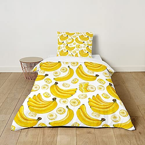 Housse de couette Banane 90x190 cm 100x135 cm 140x200 cm 200x200 cm 220x240 cm 240x260 cm