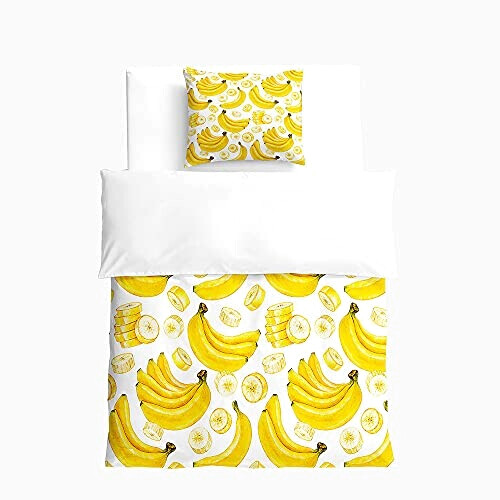 Housse de couette Banane 90x190 cm 100x135 cm 140x200 cm 200x200 cm 220x240 cm 240x260 cm variant 0 