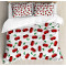 Housse de couette Cerise hunter vert coconut - miniature