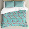 Housse de couette Cerise aqua vermillion 130x200 cm - miniature
