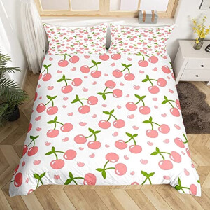 Housse de couette Cerise multicolore 140x200 cm 200x200 cm 220x240 cm
