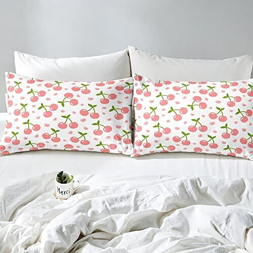 Housse de couette Cerise multicolore 140x200 cm 200x200 cm 220x240 cm variant 3 