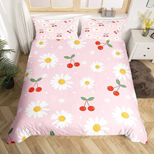 Housse de couette Cerise marguerite 240x260 cm