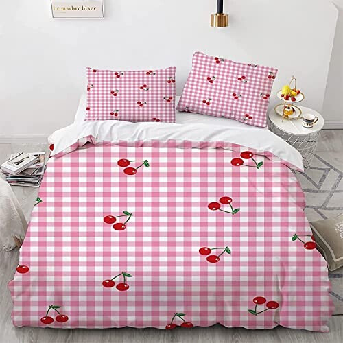 Housse de couette Cerise 140x200 cm