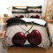 Housse de couette Cerise rouge - miniature variant 1