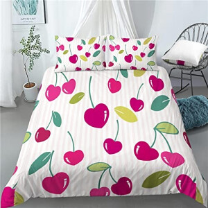 Housse de couette Cerise fxxx- 135x200 cm 140x200 cm