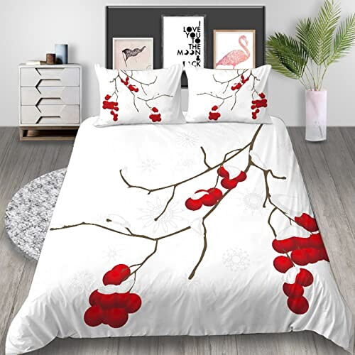Housse de couette Cerise fxxx- 200x200 cm