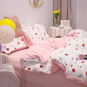 Housse de couette Fraise strawberry-powder