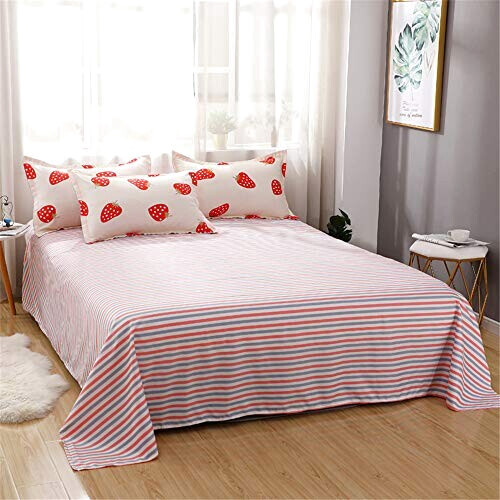 Housse de couette Fraise bande 140x200 cm 160x200 cm 200x200 cm 220x240 cm variant 5 