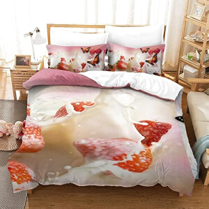 Housse de couette Fraise style- 135x200 cm 200x200 cm 220x240 cm