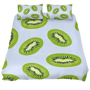 Housse de couette Kiwi multicolore