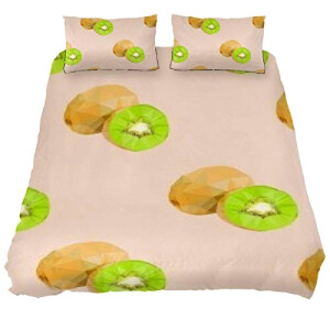 Housse de couette Kiwi multicolore