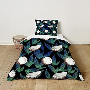 Housse de couette Noix de coco 90x190 cm 100x135 cm 140x200 cm 200x200 cm 220x240 cm 240x260 cm