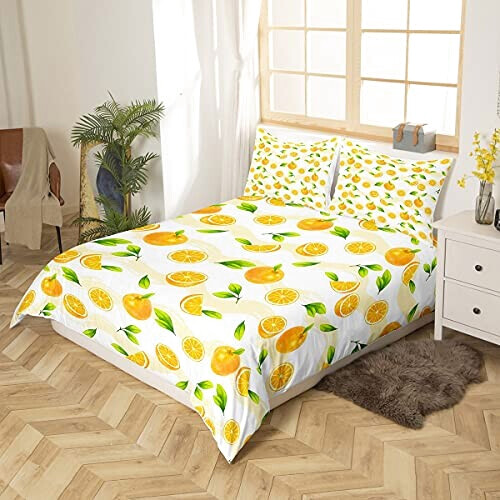 Housse de couette Orange Fruit multicolore 140x200 cm 200x200 cm 220x240 cm 240x260 cm variant 0 