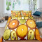 Housse de couette Orange Fruit mx-r 140x200 cm 200x200 cm 220x240 cm 240x260 cm - miniature