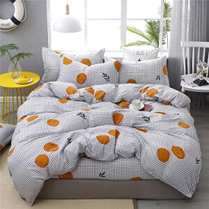 Housse de couette Orange Fruit orange 140x200 cm 160x200 cm 200x200 cm 220x240 cm