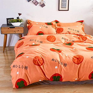 Housse de couette Orange Fruit orange 100x135 cm 120x150 cm 150x200 cm 160x200 cm 220x240 cm