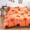 Housse de couette Orange Fruit kaki orange 140x200 cm 150x200 cm 200x200 cm 220x240 cm 240x260 cm - miniature