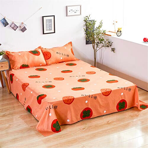 Housse de couette Orange Fruit kaki orange 140x200 cm 150x200 cm 200x200 cm 220x240 cm 240x260 cm variant 2 